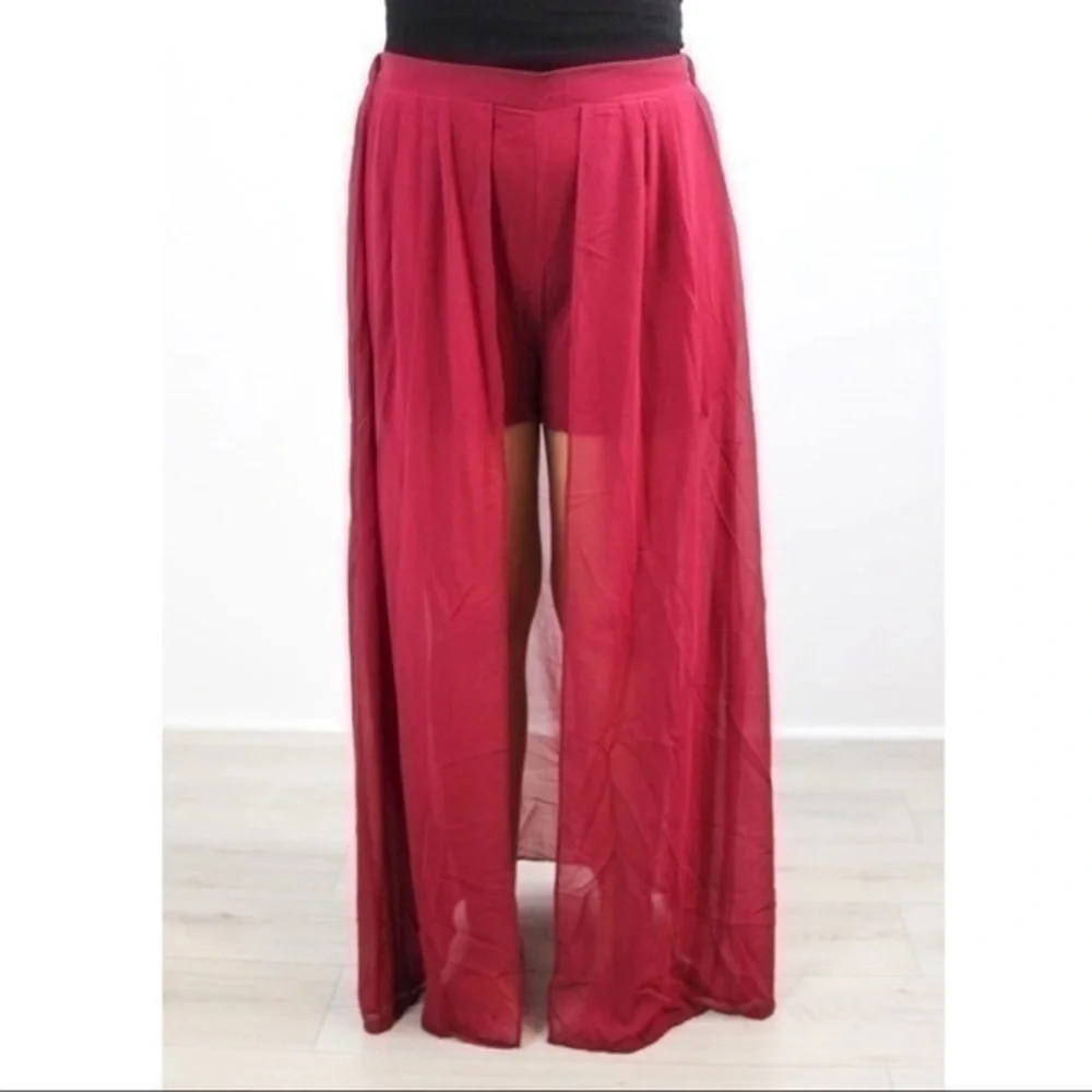 Maxi Skort - Red